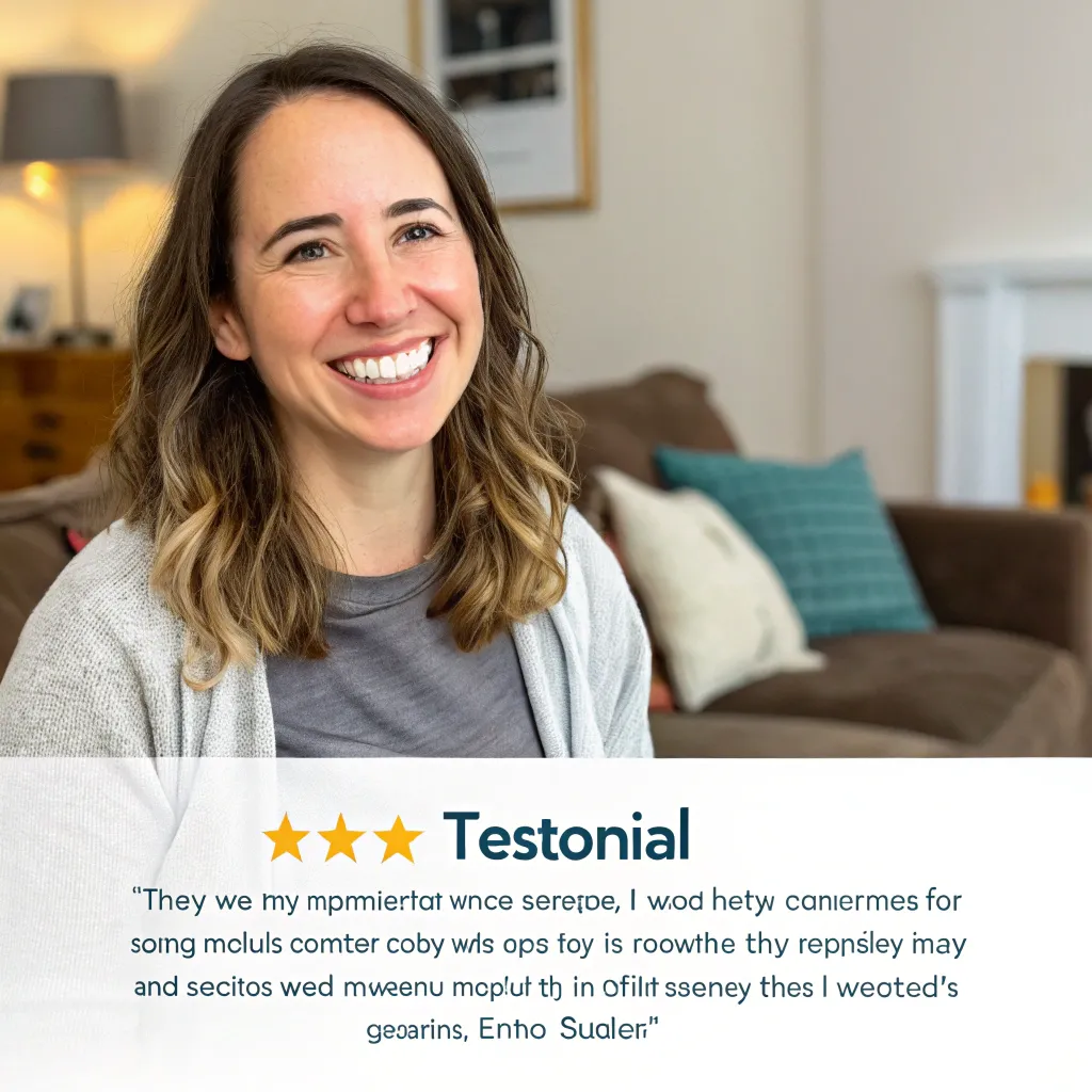 Customer testimonial from Emily